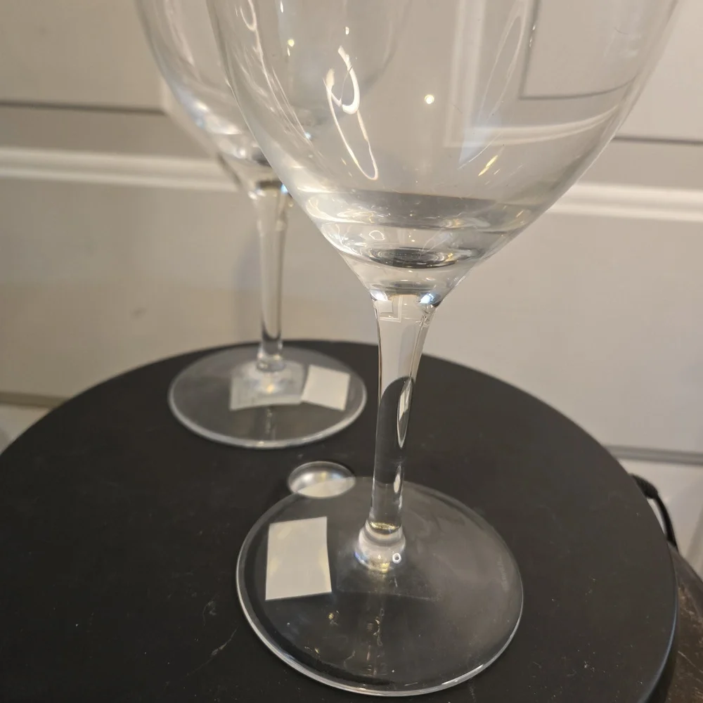 Villeroy & Boch Crystal Dune Glasses Goblets Set of 2